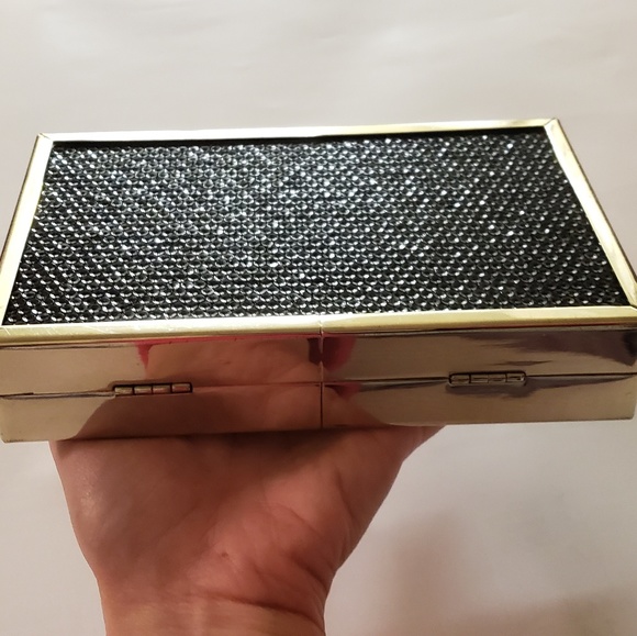 Cubic Sequin Clutch / Crossbody Purse - Picture 4 of 7